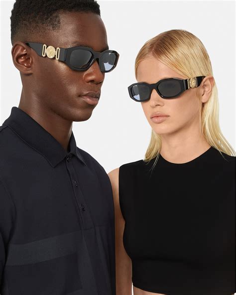 medusa versace sunglasses men|notorious big versace sunglasses.